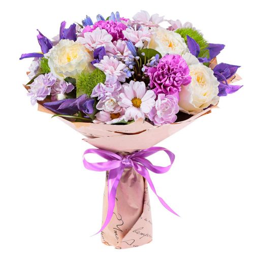 Цветочный букет «Вечерний свет»