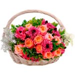 Корзины с цветами